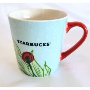 Starbucks 2020 Christmas Holiday Leaves & Berries 18oz. Ceramic Coffee Tea Mug